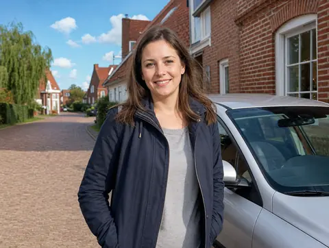 Verkäufer aus Sankt Augustin mit dem verkauften Fahrzeug