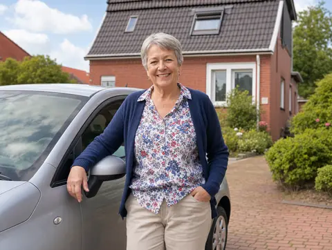 Verkäufer aus Niederkassel mit dem verkauften Fahrzeug